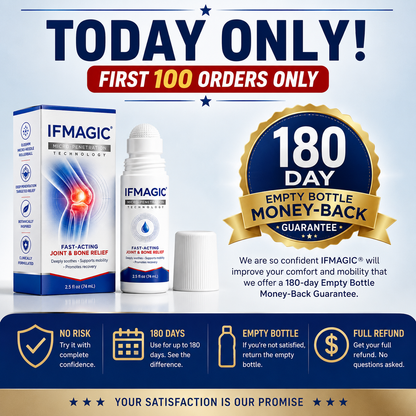 IFMAGIC® Microneedle Joint Relief Roll-On | Micro-Tip Delivery for Knees, Hands, Back & Shoulders